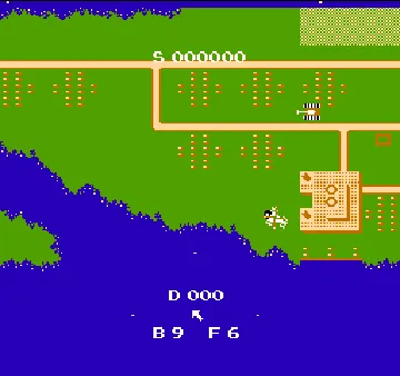 Raid on Bungeling Bay (USA) screen shot game playing